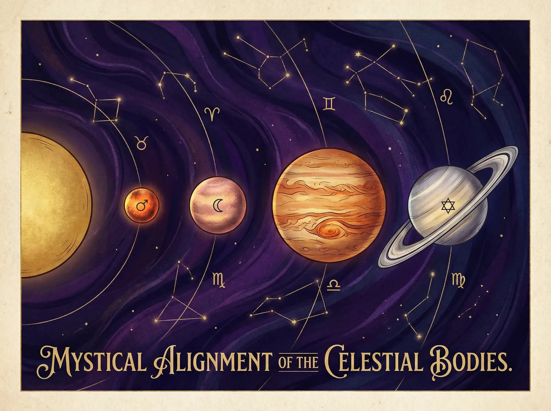 占星行星解读 - ZOOM动物高清 | 占星学入门